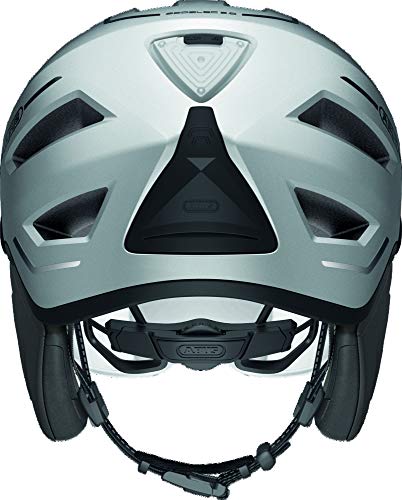 ABUS PEDELEC 2.0 Ace Fahrradhelm, Unisex Adulto, Silver Edition, L