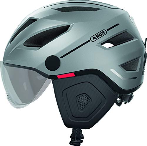 ABUS PEDELEC 2.0 Ace Fahrradhelm, Unisex Adulto, Silver Edition, L