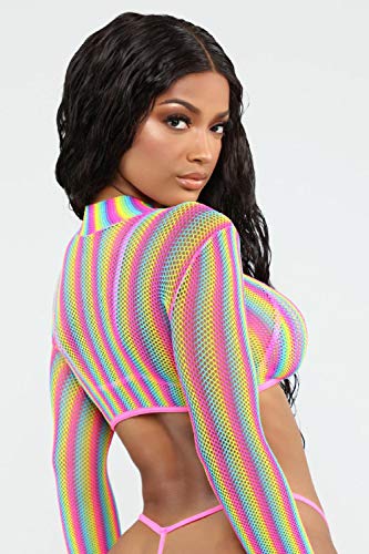 Accesorios De Lencería para Mujer Perspective Fishing Net Traje De Baño De Manga Completa De Tres Piezas Conjunto Sexy Tanga Mujeres Trajes De Baño Beach Swimwear-As_Shown_XL