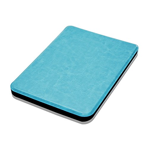 ACcolor Kobo Clara - Funda de Piel para Kobo Clara HD (2018, función de Encendido/Apagado automático)