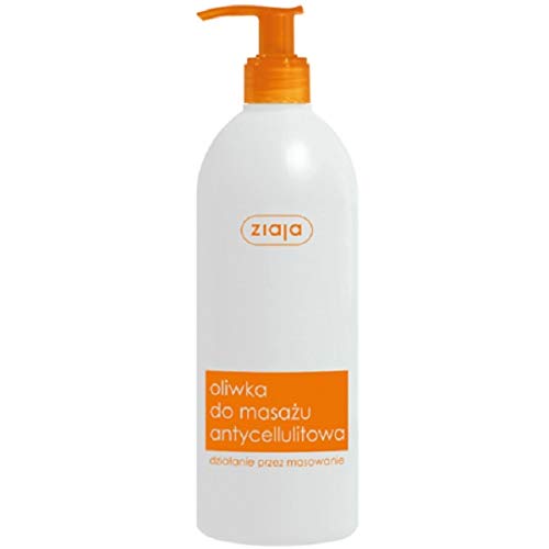 Aceite anticelulítico Ziaja, para masaje, con aroma de naranja, 500 ml