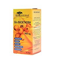 ACEITE DE ESPINO AMARILLO 900mg, antioxidante y activador inmunoestimulante, 100% Puro, PRENSADO EN FRÍO, 40 Capsulas, una maravilla de la naturaleza