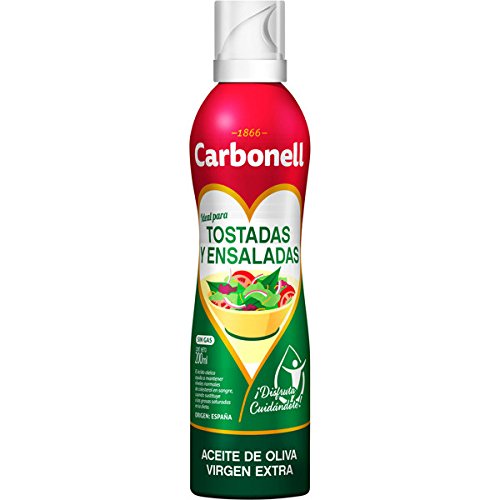 Aceite de oliva virgen extra carbonell ensaladas y tostadas 0,2l en spray