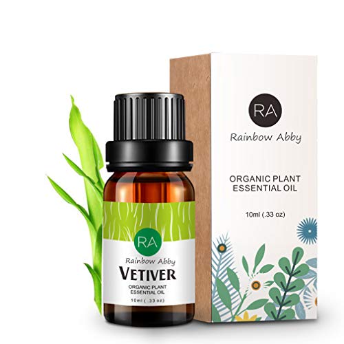 aceite esencial de vetiver 100% aceite de aromaterapia puro para difusor, masaje, cuidado de la piel, jabones, velas - 10 ml