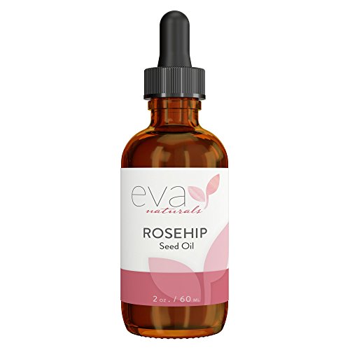 Aceite Puro Semilla Rosa Mosqueta Eva Naturals (2 oz) - Suero Cara Ayuda en Estrías y Marcas Acné