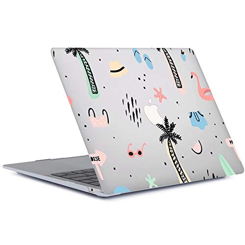 ACJYX Estuche MacBook Air De 13 Pulgadas (Modelo: A1932/A2179) Lanzamiento 2020 2019 2018, Estuche Rígido para Computadora Portátil Cubierta De Plástico, Vacaciones De Verano En La Playa
