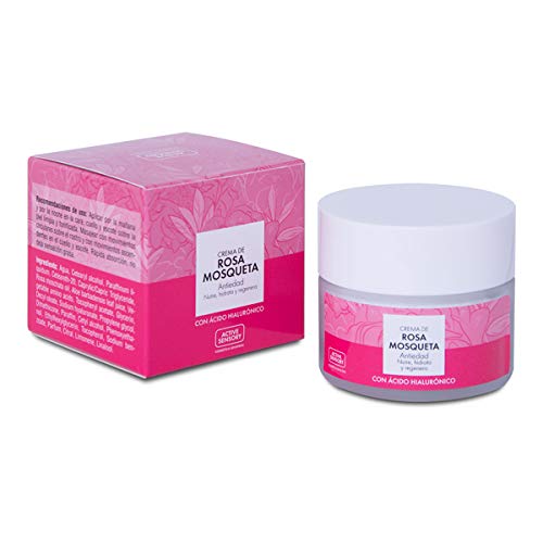 ACTIVE SENSORY Crema de rosa mosqueta con ácido hialurónico 50 ml