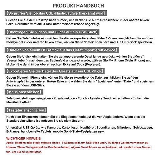 Adaptador de cámara USB, adaptador de cable de sincronización de datos OTG hembra USB 3.0 compatible con iPhone x 8 7/ iPad Air Pro Mini, lector de tarjetas de soporte, unidad flash USB,mouse,teclado