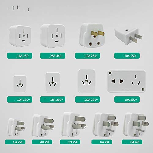 Adaptador de cepillo de dientes cargador cargador adaptador de máquina de afeitar zócalo Convertidor eléctrico de 2 pines a 3 pines