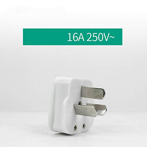 Adaptador de cepillo de dientes cargador cargador adaptador de máquina de afeitar zócalo Convertidor eléctrico de 2 pines a 3 pines