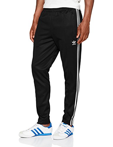 adidas Beckenbauer TP Sport Trousers, Negro, S para Hombre