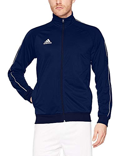 adidas Core18 PES Jkt Chaqueta, Hombre, Azul (Dark Blue/White), XS