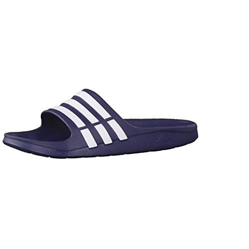 adidas Duramo Slide Chanclas Unisex, Azul (New Navy/White/New Navy), 47 EU (12 UK)