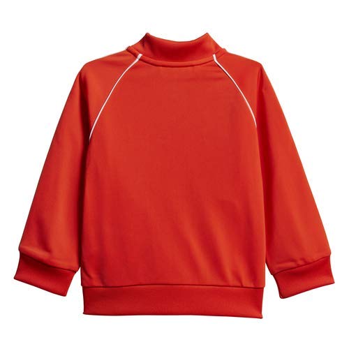 adidas Originals Kid's Superstar Track Suit Active Orange/White, 3T