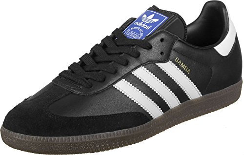 Adidas Samba OG, Zapatillas de Deporte para Niños, Negro (Negbas/Ftwbla/Gum5 000), 36 2/3 EU