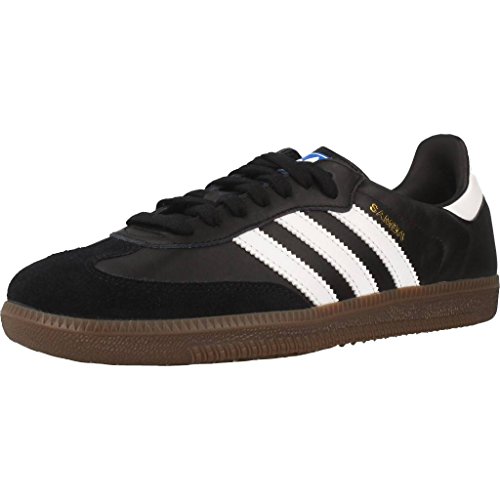 Adidas Samba OG, Zapatillas de Gimnasia para Hombre, Negro (Core Black/Footwear White/Gum 0), 44 EU