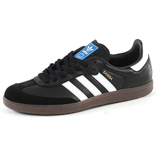 adidas Samba OG, Zapatillas para Hombre, Negro (Core Black/Footwear White/gum5), 42 2/3 EU