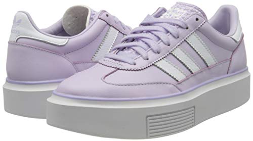 adidas Sleek Super 72 W, Zapatillas para Mujer, Purple Tint/FTWR White/Crystal White, 36 EU