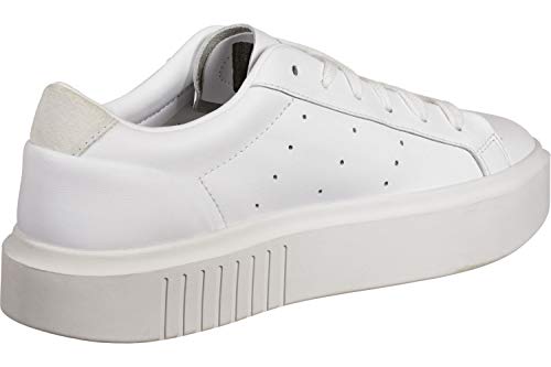 adidas Sleek Super W, Zapatillas para Mujer, Blanco Ef8858, 39 1/3 EU