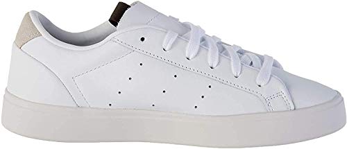 adidas Sleek, Zapatillas para Mujer, Color Blanco Footwear White Crystal White 0, 38 EU