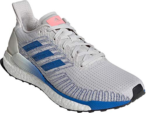 Adidas Solar Boost 19 W, Zapatillas Running Mujer, Rojo (Grey One F17/GLORY Blue/Light Flash Red), 37 1/3 EU