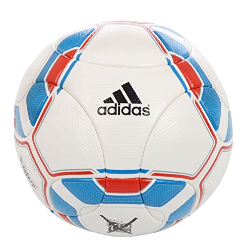 adidas Torfabrik Bundesliga 2011/2012 - Balón de fútbol Blanco White/sharpblue f11/poppy Talla:5