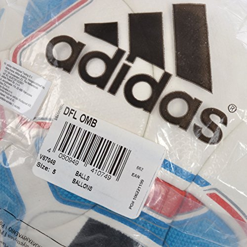 adidas Torfabrik Bundesliga 2011/2012 - Balón de fútbol Blanco White/sharpblue f11/poppy Talla:5