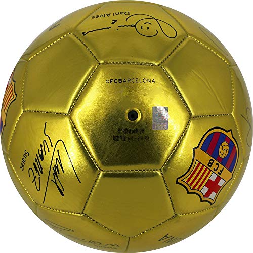 ADLIN Barcelona, ​​edición Limitada Nº 5 Fútbol Primaria y Secundaria de formación Juego de Pelota (Regular de 11 Personas del Sistema) (Color : Gold)