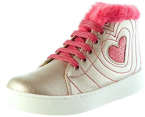 Agatha Ruiz de la Prada 201942, Botas Cortas al Tobillo para Niñas, Taupe (Mat Laminado), 30 EU