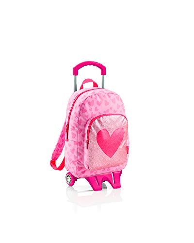 Agatha Ruiz de la Prada Mochila Doble Compartimento con Carro Lurex