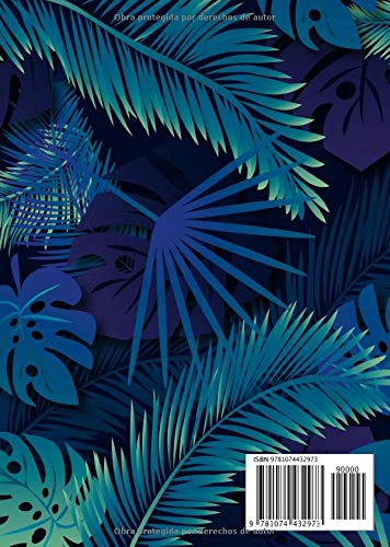 Agenda escolar 2019-2020: Planner Semanal - Semana Sista - Calendario - Horario - Prints Palm