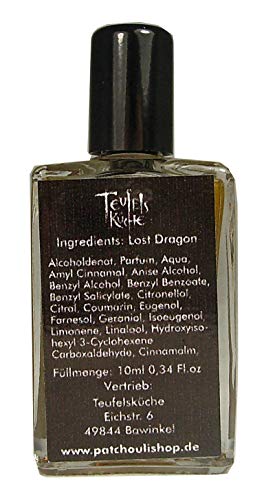 Agua de perfume de pachulí Lost Dragon pachulí Gótico de sangre de dragón