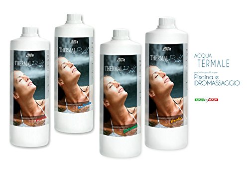 Agua termale addizionata de aroma Exotic – Thermal Bath Exotic 1 lt. – Ambientadores para bañera hidromasaje, Spa y Piscina. Envío immediata