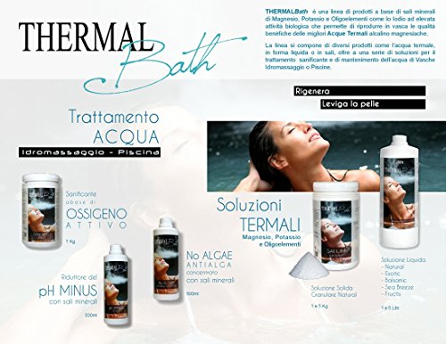 Agua termale addizionata de aroma Exotic – Thermal Bath Exotic 1 lt. – Ambientadores para bañera hidromasaje, Spa y Piscina. Envío immediata
