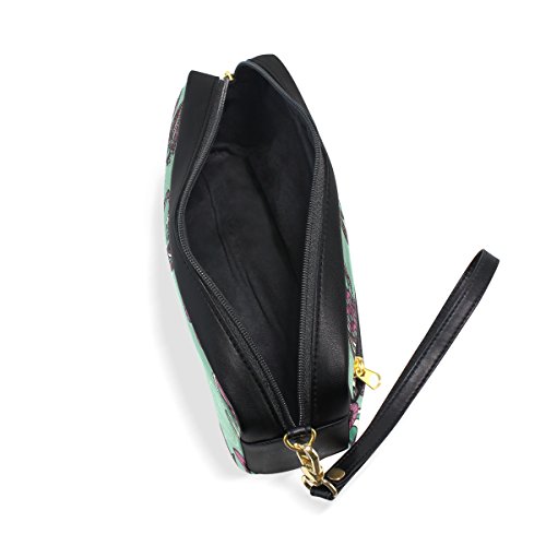 Ahomy Estuche Portatodo Mítico Pájaro Grande Capacit Estudiante Bolígrafo Cartera Cosmético Maquillaje Bolsa para Mujer