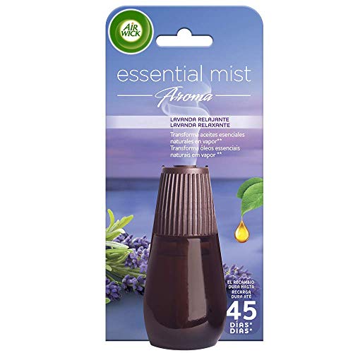 Air Wick Essential Mist Duplo Ambientador fragancia lavanda - 2 recambios
