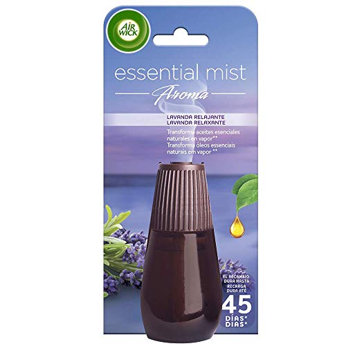 Air Wick Essential Mist Duplo Ambientador fragancia lavanda - 2 recambios