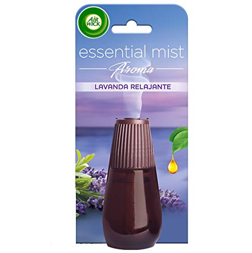 Air Wick Essential Mist Recambio de ambientador difusor, esencia para casa con aroma a Lavanda Relajante