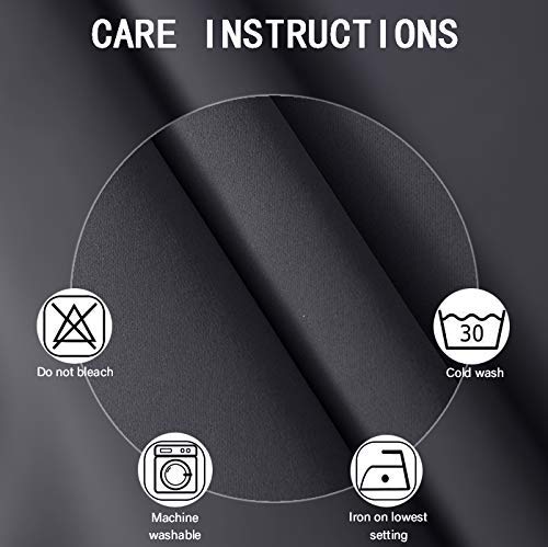 Aishare Store - Cortinas de dormitorio, 213 cm de largo, aisladas térmicamente, paneles opacos, ojos y personajes de dibujos animados sorprendidos, cortinas opacas para dormitorio de niños (2 paneles)