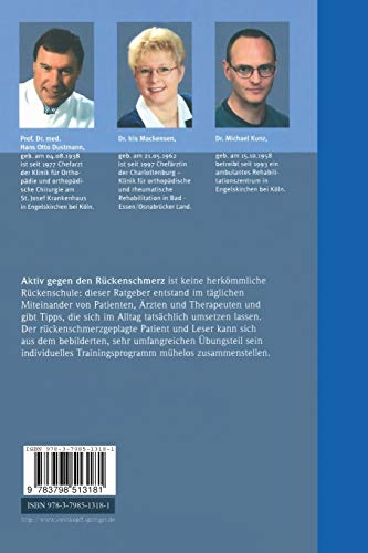 Aktiv gegen den Rückenschmerz: Informationen Und Ratschläge. Mit Praktischen Übungen (German Edition): Informationen Und Ratschlage Mit Praktischen Ubungen