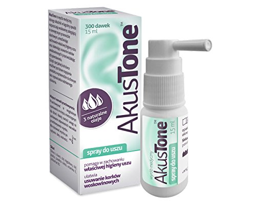 AKUSTONE Spray - 15 ml - Earwax - Tapones de cera