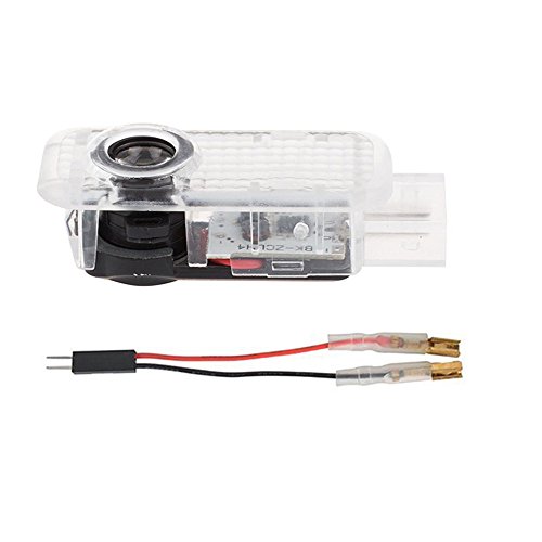 ALBRIGHT 4 x Proyector LED de Puerta de Coche proyector Bienvenido l¨¢mpara luz