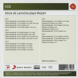 Alicia De Larrocha Plays Mozart: Piano Sonatas Y Fantasías