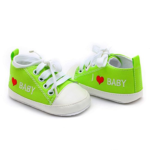 ALIKEEY   Bebé Niño Recién Nacido   Chicas Chicos Corazon   Carta Imprimir Sólidos     Casual Zapatos De Suela Suave