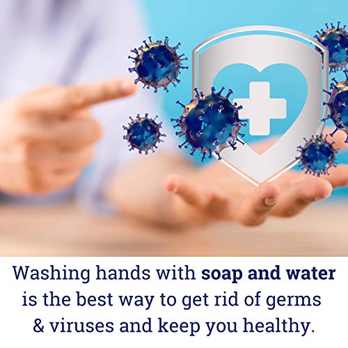 All Naturals - Pastilla de jabón orgánico antibacteriano de madreselva, 100 g