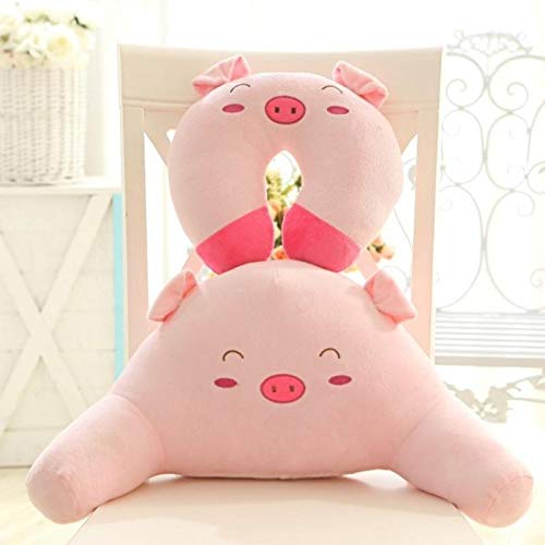 Almohada De Viajealmohada De Viaje，Juego De Almohadillas En Polvo para La Salud De Algodón En Forma De V De Cerdohombres, Adapta Perfectamente