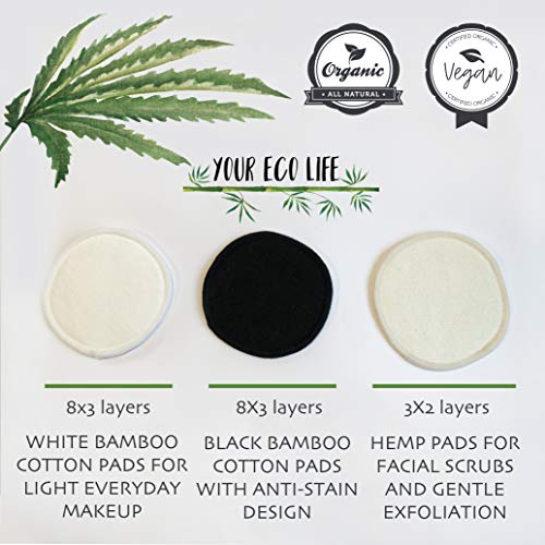 Almohadillas para quitar maquillaje