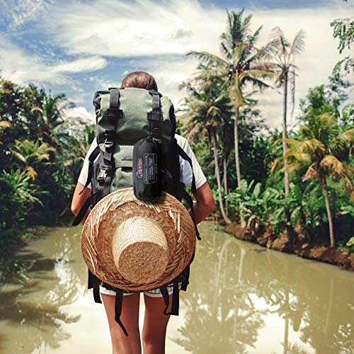 ALPIDEX Polialgodón Saco Sabana Forro de la Bolsa de Dormir Interior Ligero Viaje Camping, Color:Red Sunset