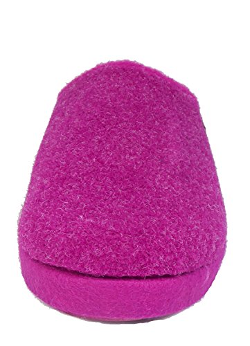 Amado Macario Malaga - Zapatillas de Estar por casa de Tela para Mujer, Color Rosa, Talla 37