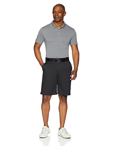 Amazon Essentials Slim-fit Quick-Dry Golf Polo Shirt, Gris Heather Grey), Medium (Talla del fabricante:):)